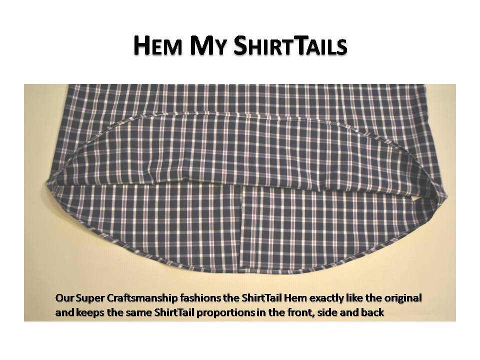 Hem My ShirtTails